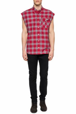 Sleeveless patterned shirt, zdjęcie 2 Sleeveless patterned shirt od Isabel Marant